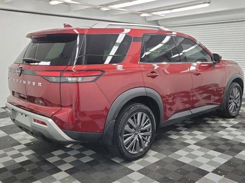 Scarlet Ember 2024 Nissan Pathfinder SL