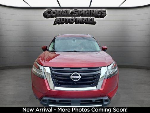 Scarlet Ember 2024 Nissan Pathfinder SL