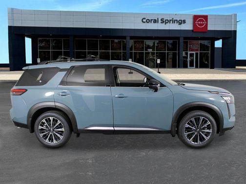 Baltic Teal 2026 Nissan Pathfinder Platinum