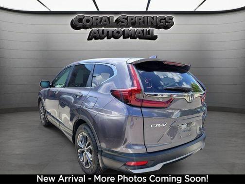 Gray 2021 Honda CR-V EX