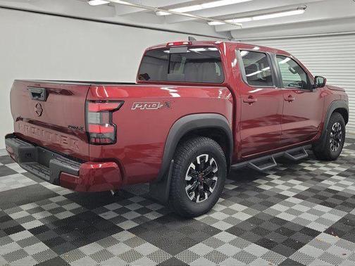 Cardinal Red Metallic 2024 Nissan Frontier PRO-X