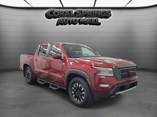 Cardinal Red Metallic 2024 Nissan Frontier PRO-X