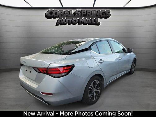 Brilliant Silver Metallic 2023 Nissan Sentra SV