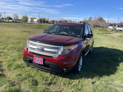 Ruby Red Metallic Tinted Clearcoat 2014 Ford Explorer XLT