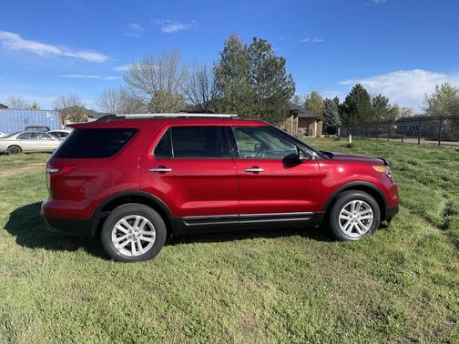 Ruby Red Metallic Tinted Clearcoat 2014 Ford Explorer XLT