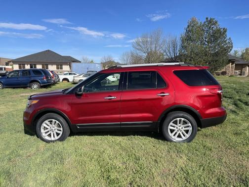 Ruby Red Metallic Tinted Clearcoat 2014 Ford Explorer XLT