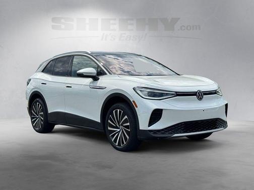 Opal White w/Black Roof 2023 Volkswagen ID.4 Pro S Plus