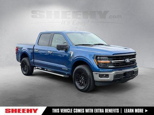 Blue Metallic 2024 Ford F-150 XLT