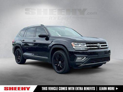 Deep Black 2019 Volkswagen Atlas 3.6L SEL Premium