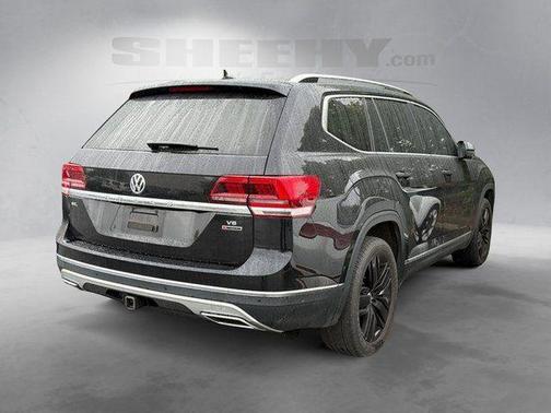 Deep Black 2019 Volkswagen Atlas 3.6L SEL Premium