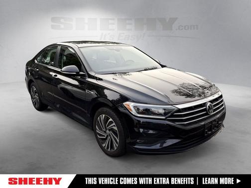 Deep Black Pearl 2020 Volkswagen Jetta 1.4T SEL Premium