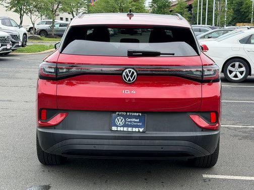 Red Metallic 2023 Volkswagen ID.4 Pro S