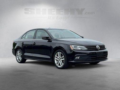 Black 2017 Volkswagen Jetta 1.8T SEL