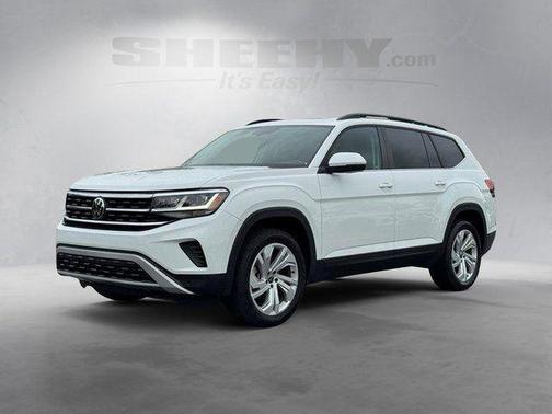 Pure White 2023 Volkswagen Atlas 3.6L SE w/Technology