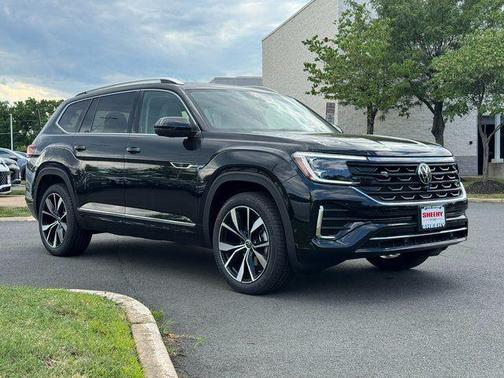 Deep Black Pearl 2026 Volkswagen Atlas 2.0T SEL Premium R-Line 4MOTION
