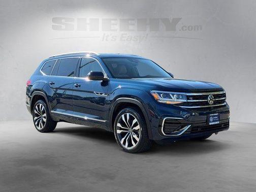 Blue Metallic 2023 Volkswagen Atlas 3.6L SEL Premium