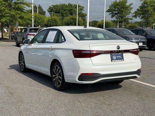 Opal White 2025 Volkswagen Jetta 1.5T SE