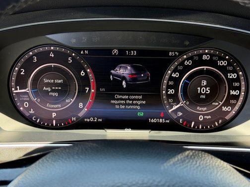 Platinum Gray Metallic 2019 Volkswagen Tiguan 2.0T SEL R-Line