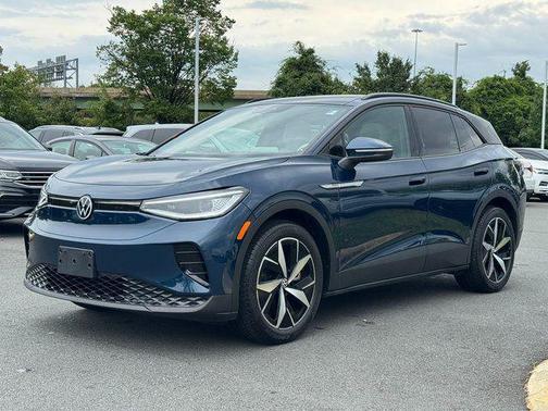 Blue Metallic 2023 Volkswagen ID.4 Pro S