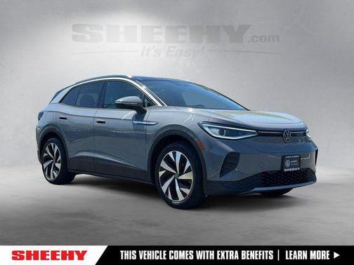 Gray / Black 2022 Volkswagen ID.4 Pro S