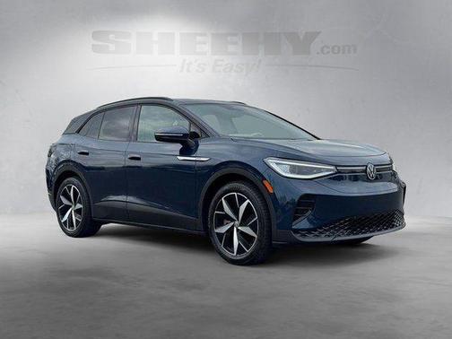 Blue Metallic 2023 Volkswagen ID.4 Pro S