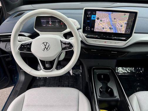 Blue Metallic 2023 Volkswagen ID.4 Pro S