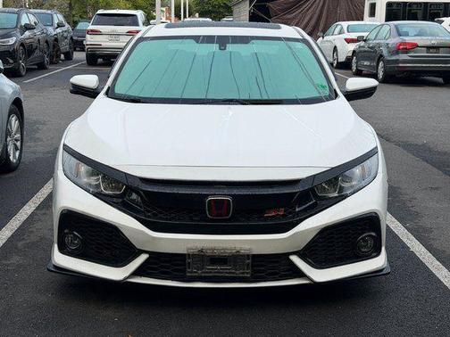 White Orchid Pearl 2017 Honda Civic Si