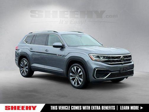 Platinum Gray Metallic 2022 Volkswagen Atlas 3.6L SEL Premium
