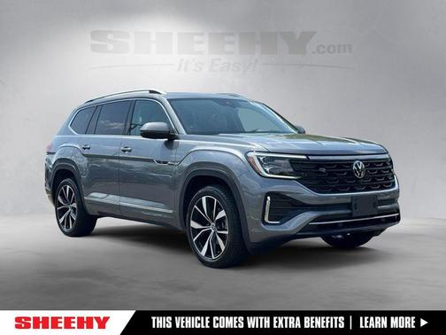 Platinum Gray Metallic 2025 Volkswagen Atlas 2.0T SEL Premium R-Line 4MOTION