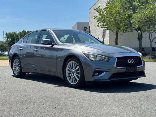 Graphite Shadow 2018 INFINITI Q50 3.0t LUXE