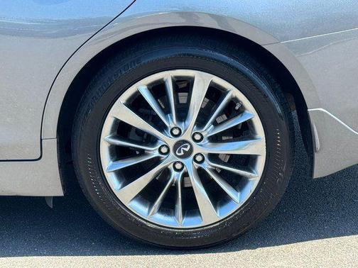 Graphite Shadow 2018 INFINITI Q50 3.0t LUXE