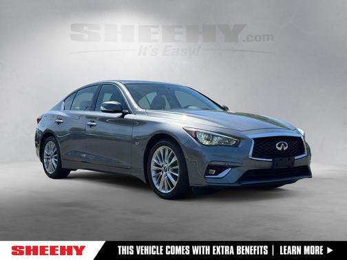 Graphite Shadow 2018 INFINITI Q50 3.0t LUXE