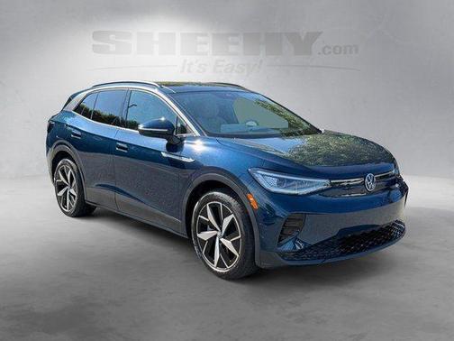 Blue Metallic 2023 Volkswagen ID.4 Pro S