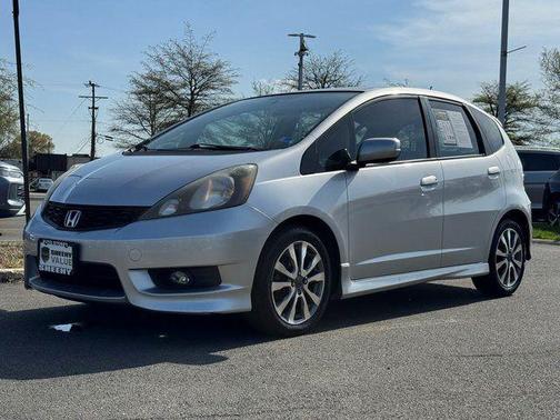 Alabaster Silver Metallic 2013 Honda Fit Sport