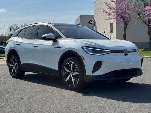 Opal White Pearl 2023 Volkswagen ID.4 AWD Pro S