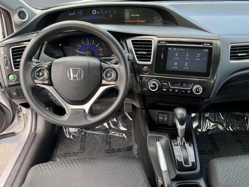 Alabaster Silver Metallic 2015 Honda Civic EX
