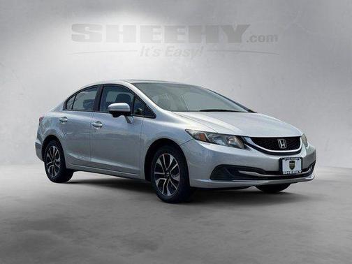Alabaster Silver Metallic 2015 Honda Civic EX