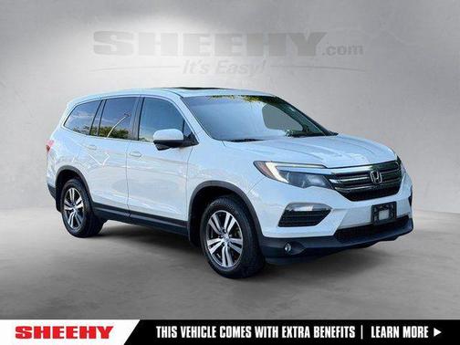 White Diamond Pearl 2018 Honda Pilot EX-L