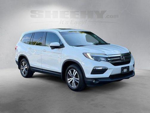 White Diamond Pearl 2018 Honda Pilot EX-L
