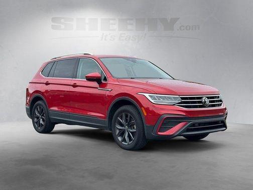 Red Metallic 2023 Volkswagen Tiguan 2.0T SE 4MOTION