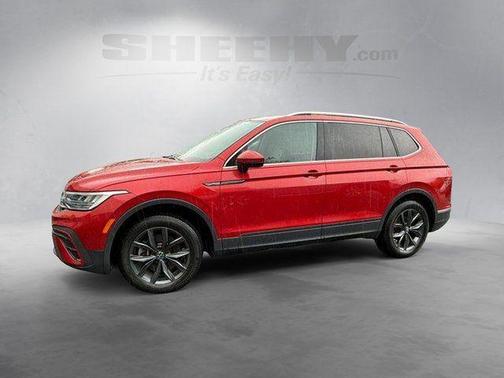 Red Metallic 2023 Volkswagen Tiguan 2.0T SE 4MOTION