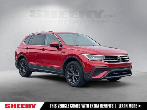 Red Metallic 2023 Volkswagen Tiguan 2.0T SE 4MOTION