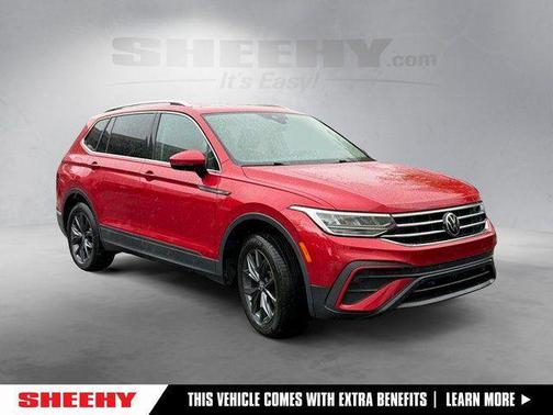 Red Metallic 2023 Volkswagen Tiguan 2.0T SE 4MOTION