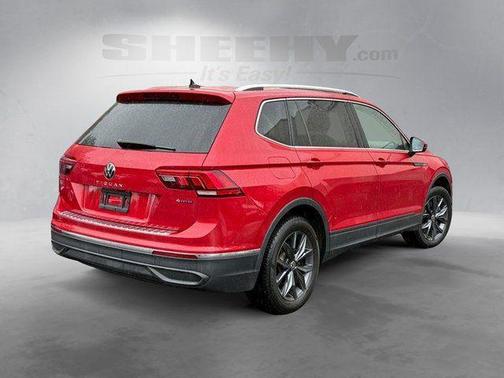 Red Metallic 2023 Volkswagen Tiguan 2.0T SE 4MOTION