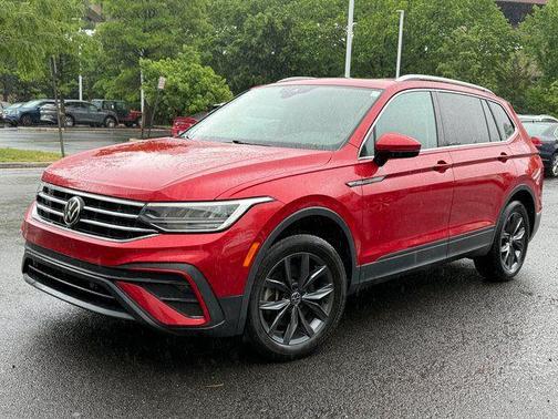 Red Metallic 2023 Volkswagen Tiguan 2.0T SE 4MOTION