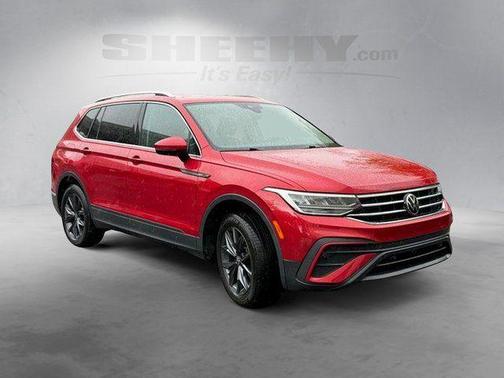 Red Metallic 2023 Volkswagen Tiguan 2.0T SE 4MOTION