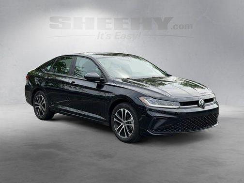 Deep Black Pearl 2025 Volkswagen Jetta 1.5T Sport