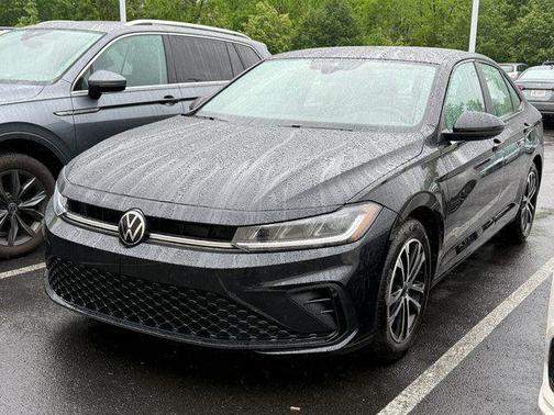 Deep Black Pearl 2025 Volkswagen Jetta 1.5T Sport