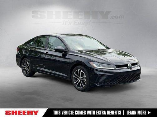 Deep Black Pearl 2025 Volkswagen Jetta 1.5T Sport