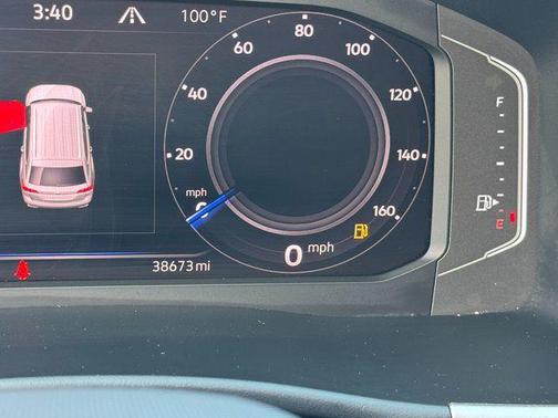 Blue Metallic 2022 Volkswagen Atlas 3.6L SE w/Technology
